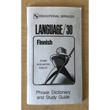 Finnish Phrase Book  Dictionary
