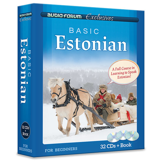 Basic Estonian (32 CDs/Book)