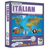 FSI: Italian Phonology (10 CDs/Book)
