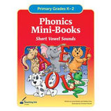 Phonics Mini Books - Short Vowel Sounds (Gr. K-2) - PDF DOWNLOAD