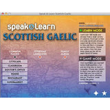 Speak & Learn Scottish Gaelic (Software Download)