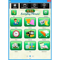ASL Everyday Phrases (Software Download)