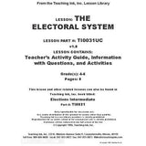 Elections (Gr. 4-6) - PDF DOWNLOAD