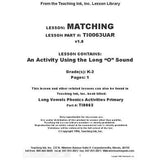 Phonics Activity Books - Long Vowels (Gr. K-2) - PDF DOWNLOAD