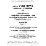 Ecology & Eco-Systems (Gr. 4-6 )- PDF DOWNLOAD