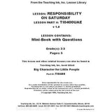 Big Character for Little People (Gr. 2-3) - PDF DOWNLOAD