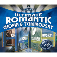 Ultimate Romantic: Chopin & Tchaikovsky (4 CD Album Set)