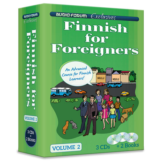 Finnish for Foreigners 2 (3 CDs/Books)