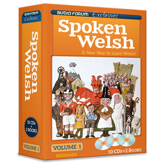 Spoken Welsh 1 (10 CDs/Books)
