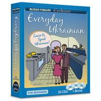 Everyday Ukrainian (10 CDs/Book)