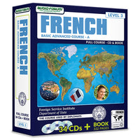 FSI: Basic French Advanced A (34 CDs/Book)
