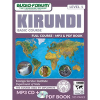 FSI: Basic Kirundi (MP3/PDF)
