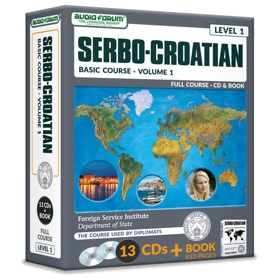 FSI: Basic Serbo-Croatian 1 (13 CDs/Book)