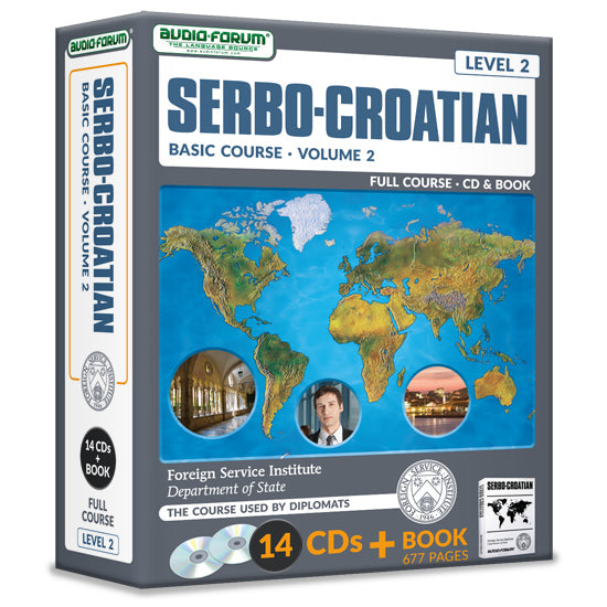 FSI: Basic Serbo-Croatian 2 (14 CDs/Book)