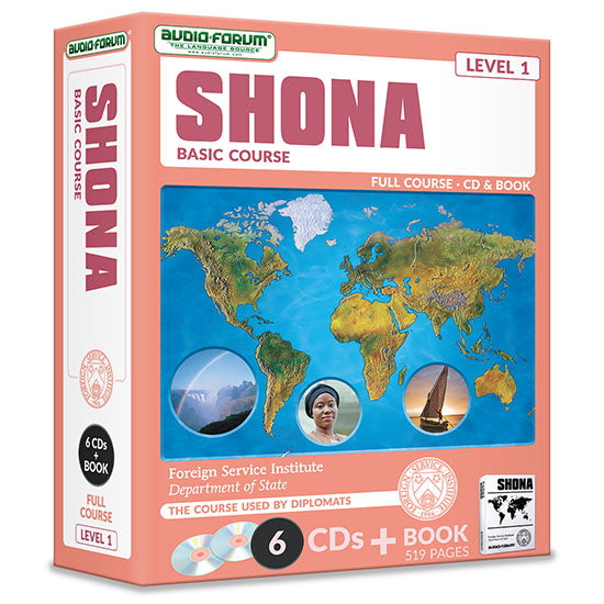 FSI: Shona Basic Course (6 CDs/Book)