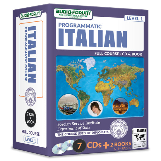 FSI: Programmatic Italian Vol. 1 (7 CDs/Books)
