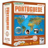 FSI: Programmatic (Brazilian) Portuguese 2 (18 CDs/Book)