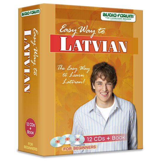 Easy Way to Latvian (12 CDs/Book)