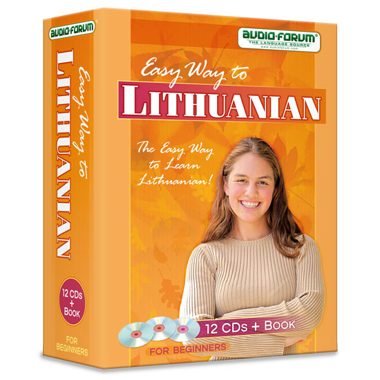 Easy Way to Lithuanian (12 CDs/Book)