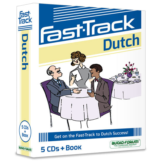 Fast-Track Dutch (5 CDs/Book) – Audio-Forum