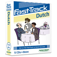Fast-Track Dutch (5 CDs/Book)
