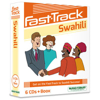 Fast-Track Swahili (6 CDs/Book)