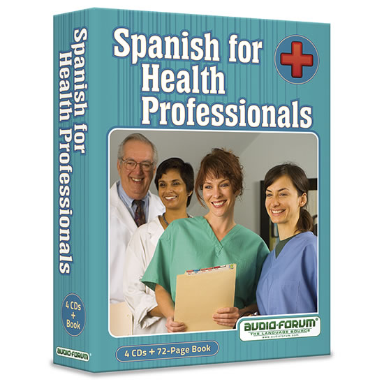 Spanish for Health Professionals (4 CDs/Book)