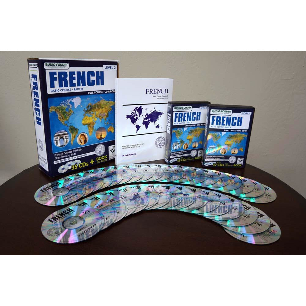 FSI: Basic French Part B (35 CDs/Book) – Audio-Forum