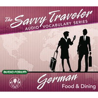 Savvy Traveler German Food & Dining (2 CDs)