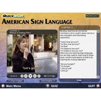 Quickstart American Sign Language (Software Download)