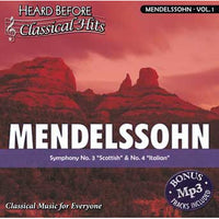 Heard Before Classical Hits: Mendelssohn Vol. 1