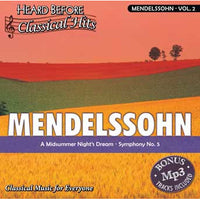 Heard Before Classical Hits: Mendelssohn Vol. 2 (Download)