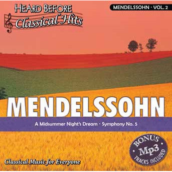 Heard Before Classical Hits: Mendelssohn Vol. 2 (Download)