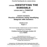 Problem Solving Strategies (Gr. 7-8) - PDF DOWNLOAD