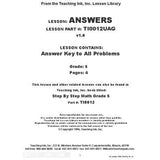 Step by Step Math (Gr. 5) - PDF DOWNLOAD