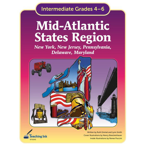 US Geography - Mid Atlantic Region (Gr. 4-6) - PDF DOWNLOAD