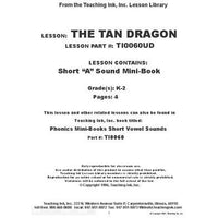 Phonics Mini Books - Short Vowel Sounds (Gr. K-2) - PDF DOWNLOAD