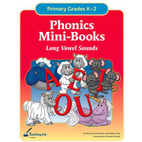 Phonics Mini Books - Long Vowel Sounds (Gr. K-2)