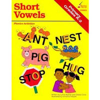 Phonics Activity Books - Short Vowels (Gr. K-2)